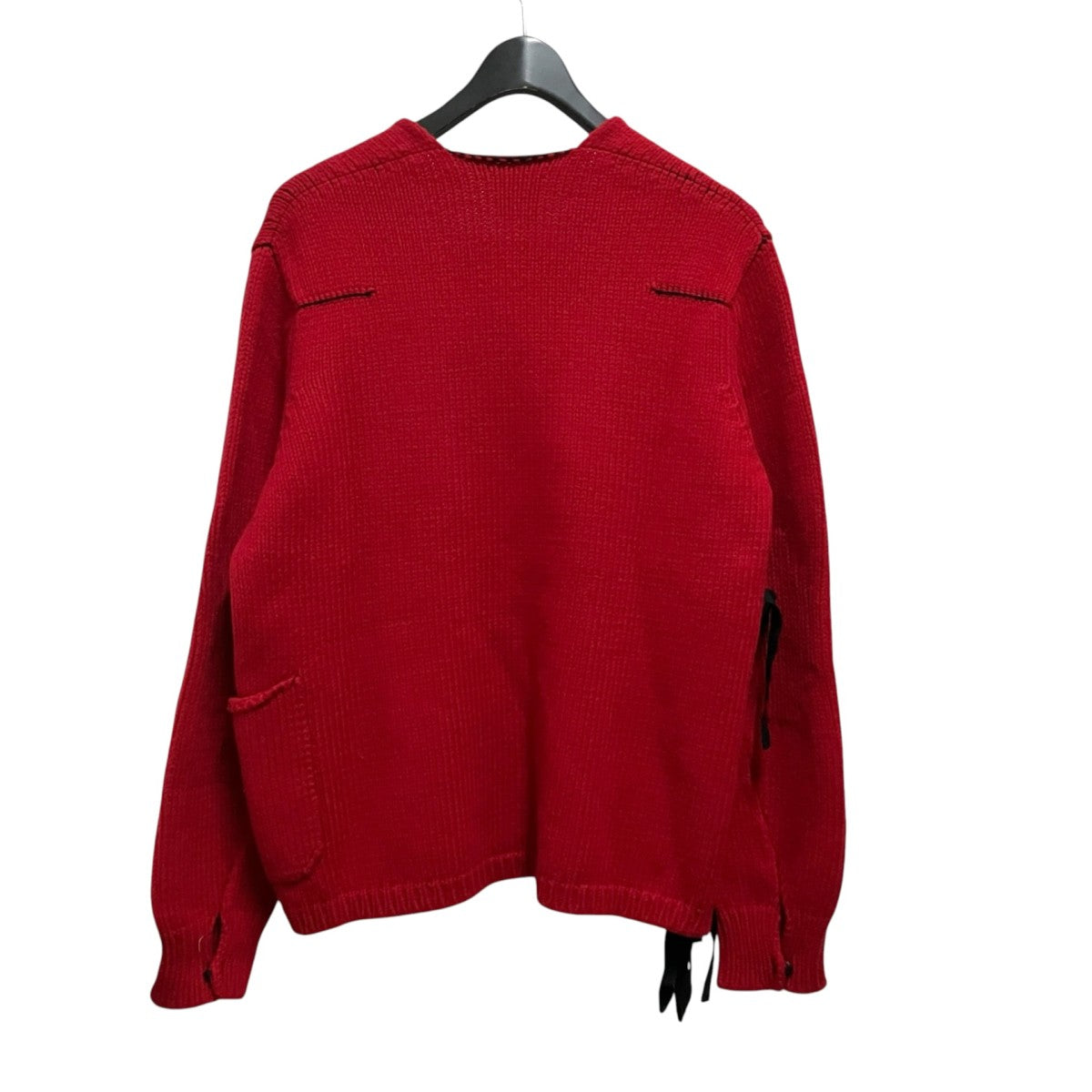 SUNSEA 17AWV-NECK SWEATERVネックニット17A52 古着・中古-2枚目のアイテム画像