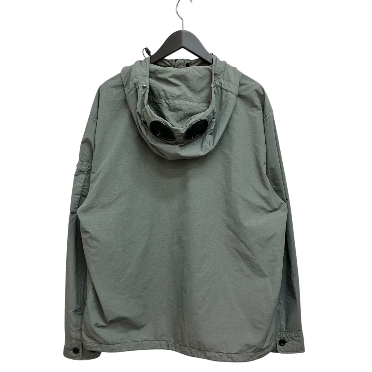 C．P COMPANY FLATT NYLON OVERSHIRT GOGGLE JACKET 19CMOS310J-005991G 古着・中古-2枚目のアイテム画像