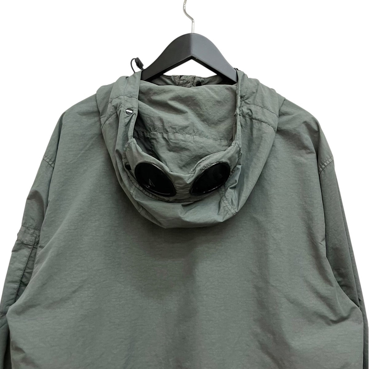 C．P COMPANY FLATT NYLON OVERSHIRT GOGGLE JACKET 19CMOS310J-005991G 古着・中古-5枚目のアイテム画像