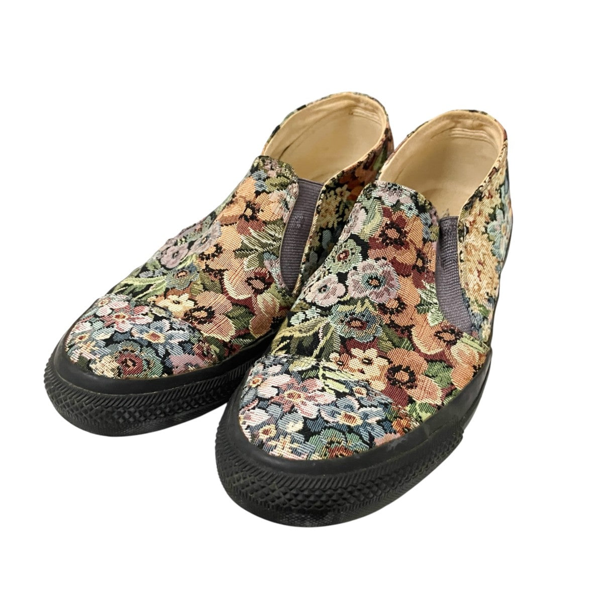 Yohji Yamamoto pour homme ゴブラン織りスリッポンシューズ 古着・中古-1枚目のアイテム画像