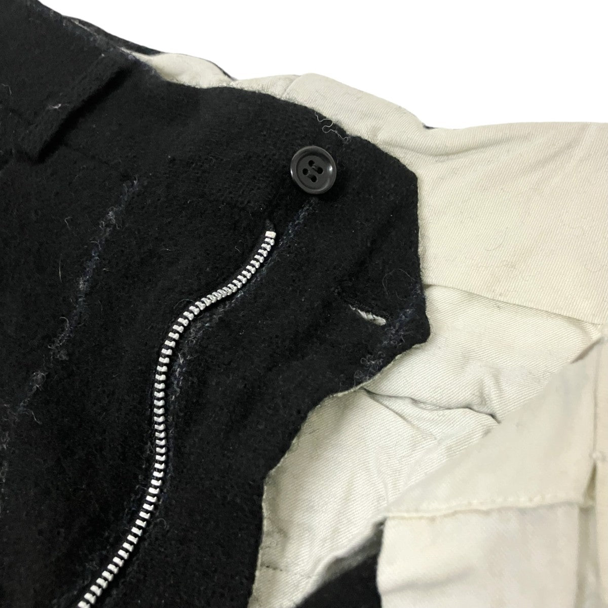 COMME des GARCONS HOMME DEUX ウール縮絨パンツDP P038 AD2025 古着・中古-4枚目のアイテム画像