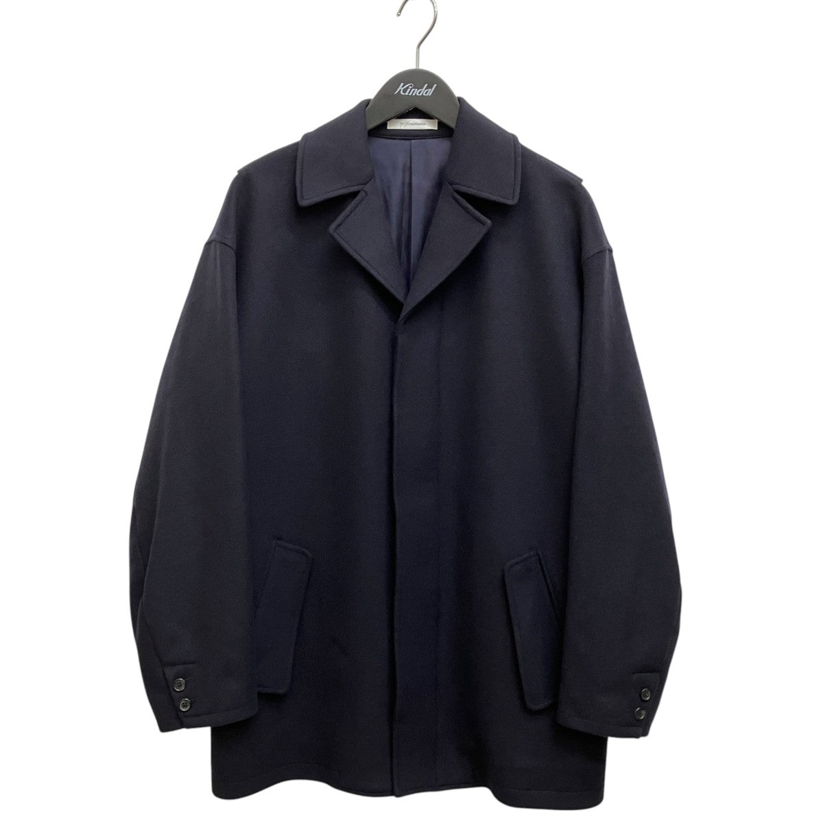tilt The authentics 22AWWCA Beaver PDUウールコートAT-02 古着・中古-1枚目のアイテム画像