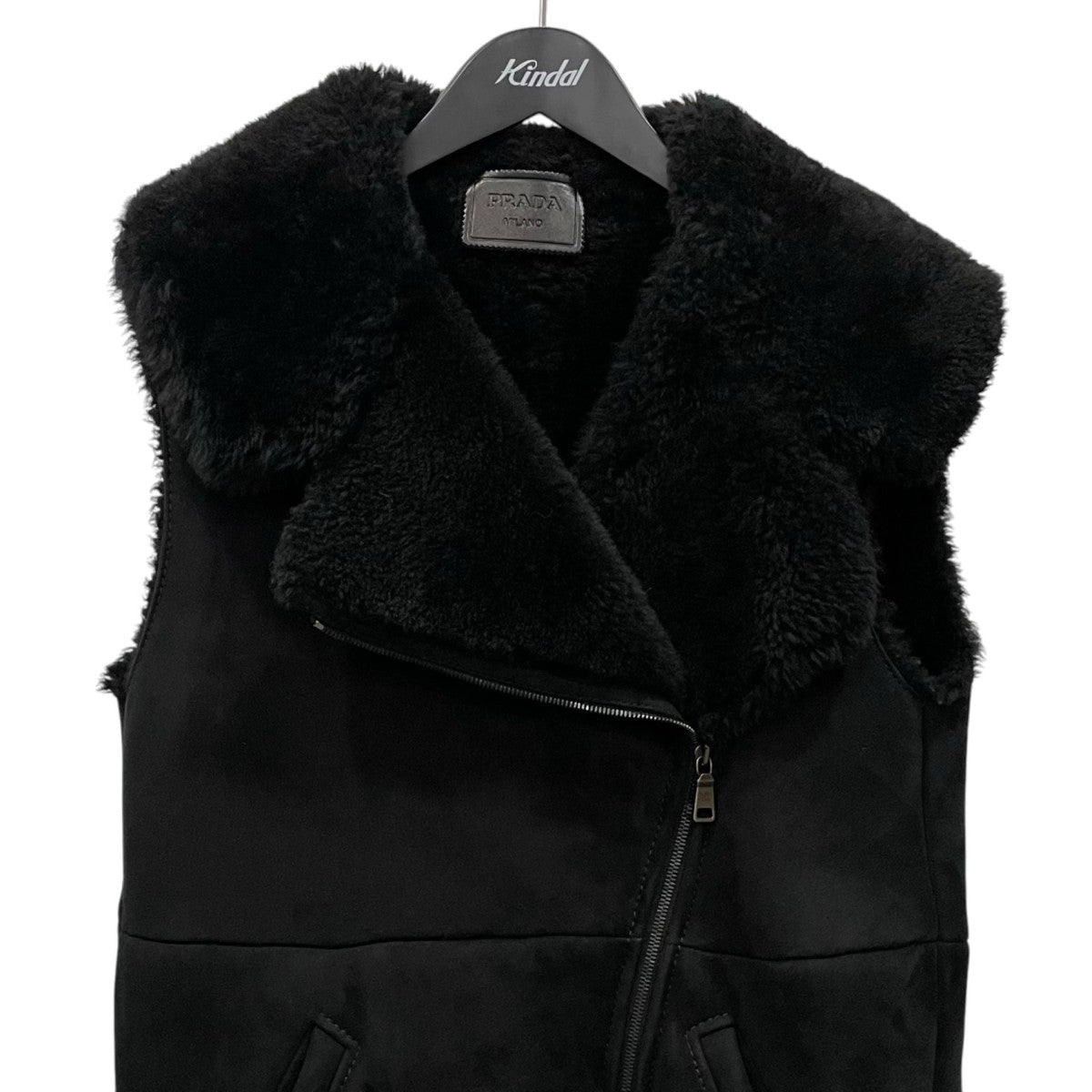 PRADA 146073 ムートンジレ 古着・中古-2枚目のアイテム画像