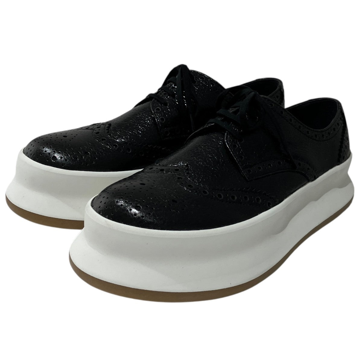 TAO COMME des GARCONS 26SSウィングチップシューズTQ-K101-001 古着・中古-1枚目のアイテム画像
