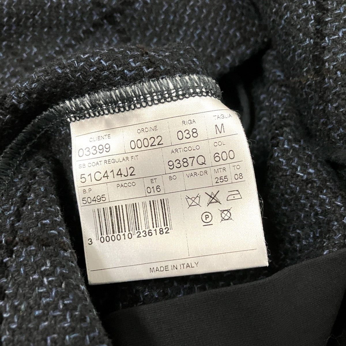 チェックチェスターコート51C414J2