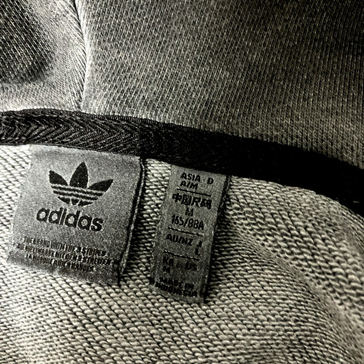 adidas Adilenium シーズン 2 ウォッシュド オーバーサイズ フルジップパーカージップパーカーJM9249 古着・中古-4枚目のアイテム画像