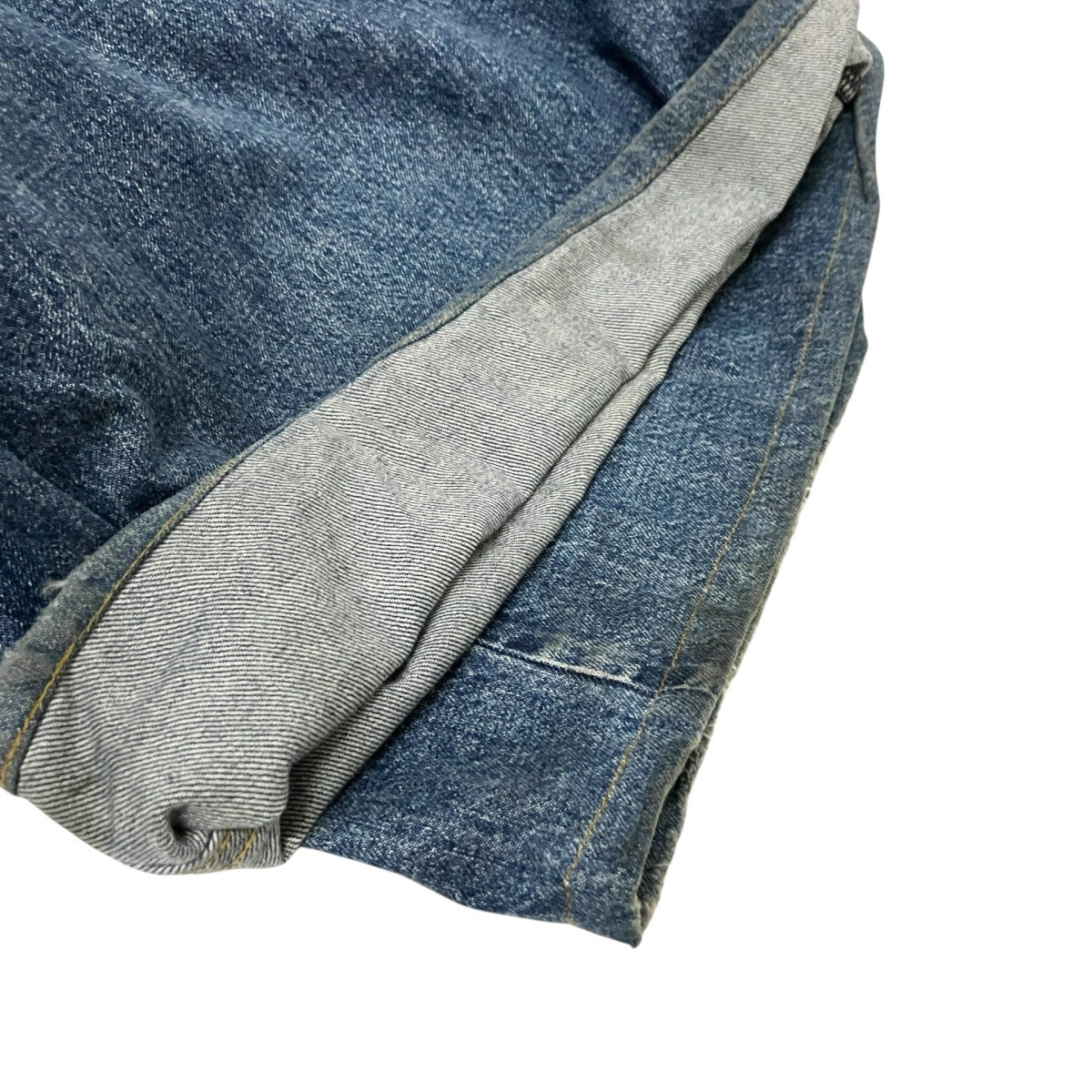 JOHN LAWRENCE SULLIVAN WASHED DENIM SUPER WIDE PANTSデニムパンツJLS 02 23 古着・中古-6枚目のアイテム画像