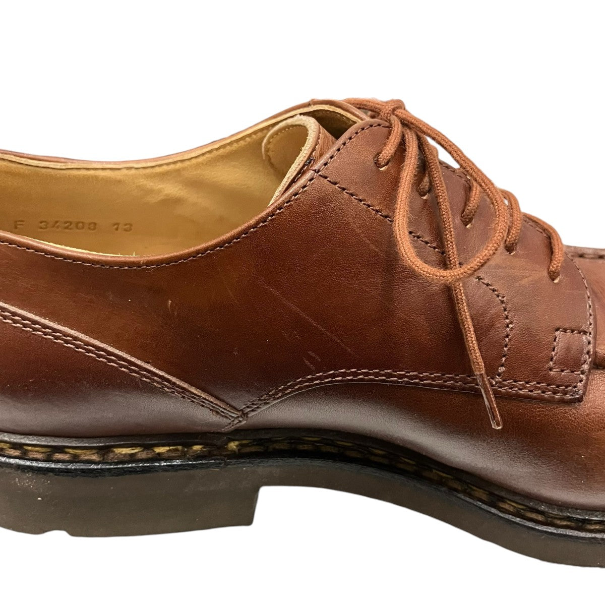 PARABOOT CHAMBORDレザーシューズ710708 古着・中古-6枚目のアイテム画像