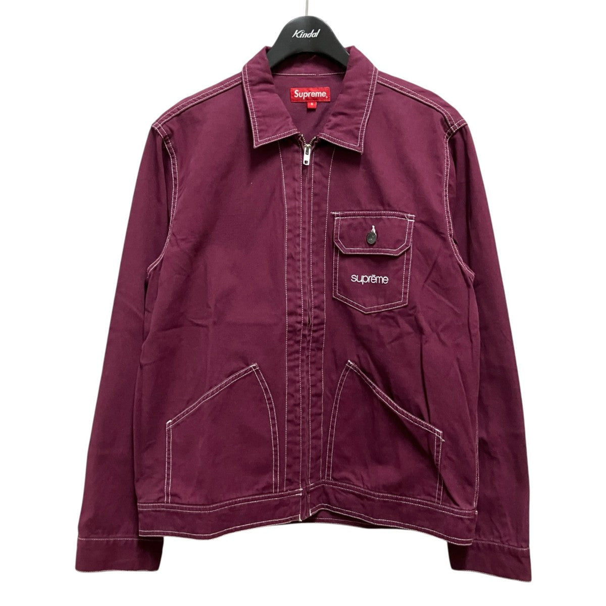 18SSContrast Stitch Work Jacketワークジャケット