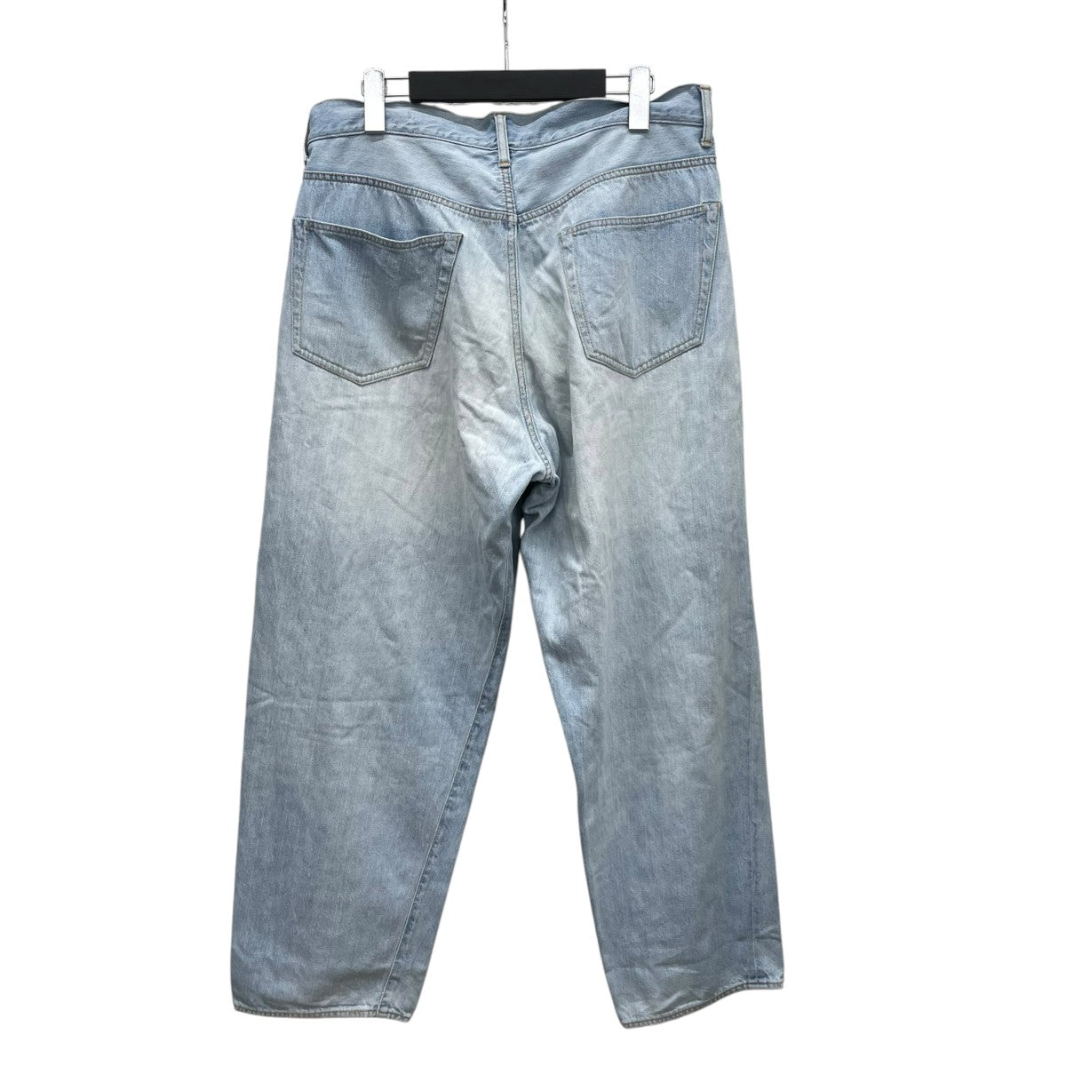 COMOLI WISM UNITE DENIM ICE WASHデニムパンツS03-03024 古着・中古-2枚目のアイテム画像