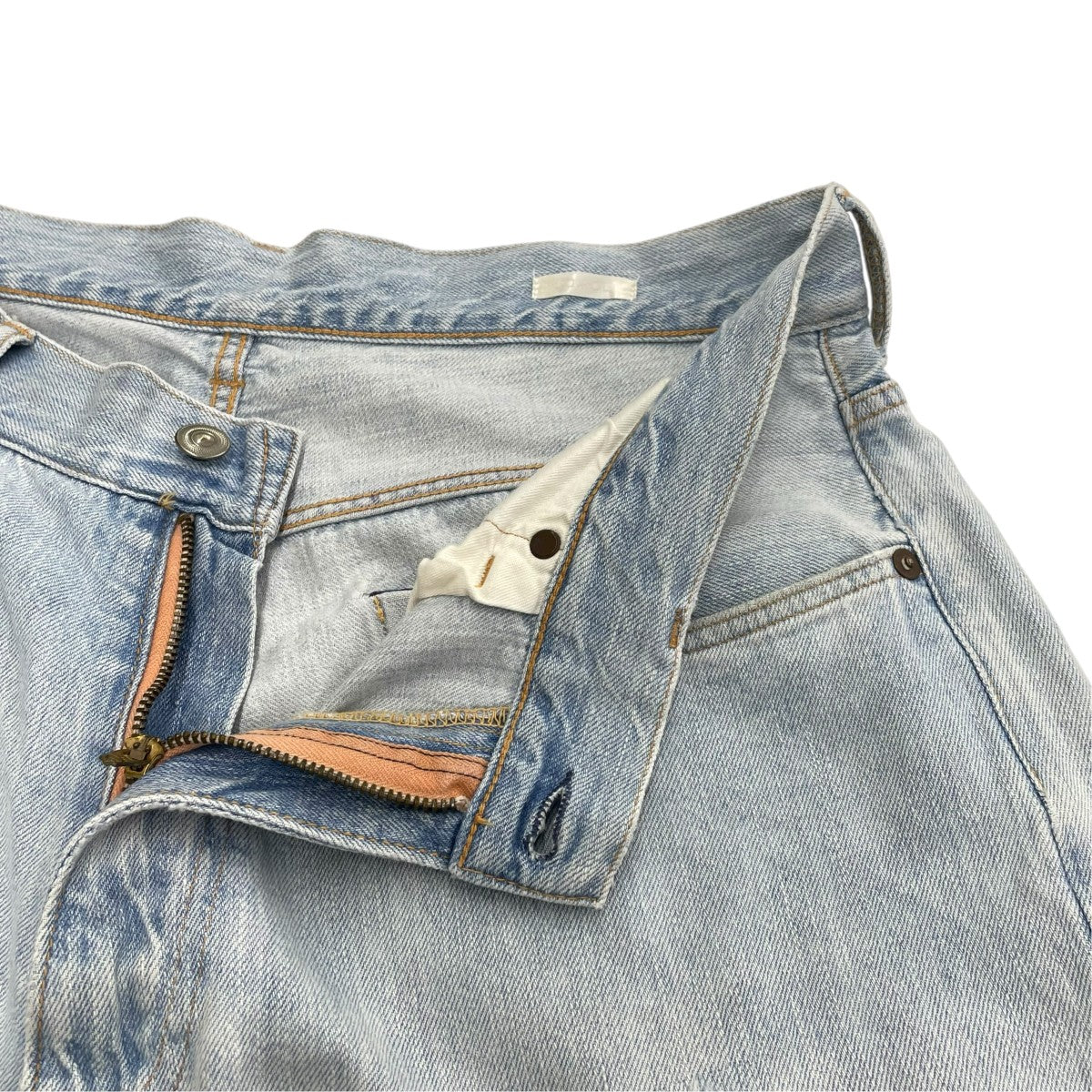 COMOLI WISM UNITE DENIM ICE WASHデニムパンツS03-03024 古着・中古-3枚目のアイテム画像