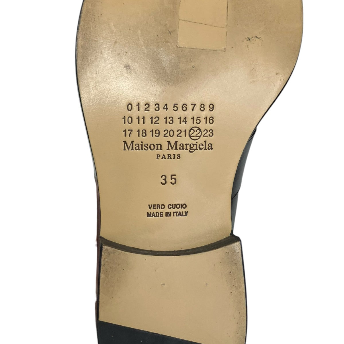 Maison Margiela 足袋ローファー 古着・中古-7枚目のアイテム画像