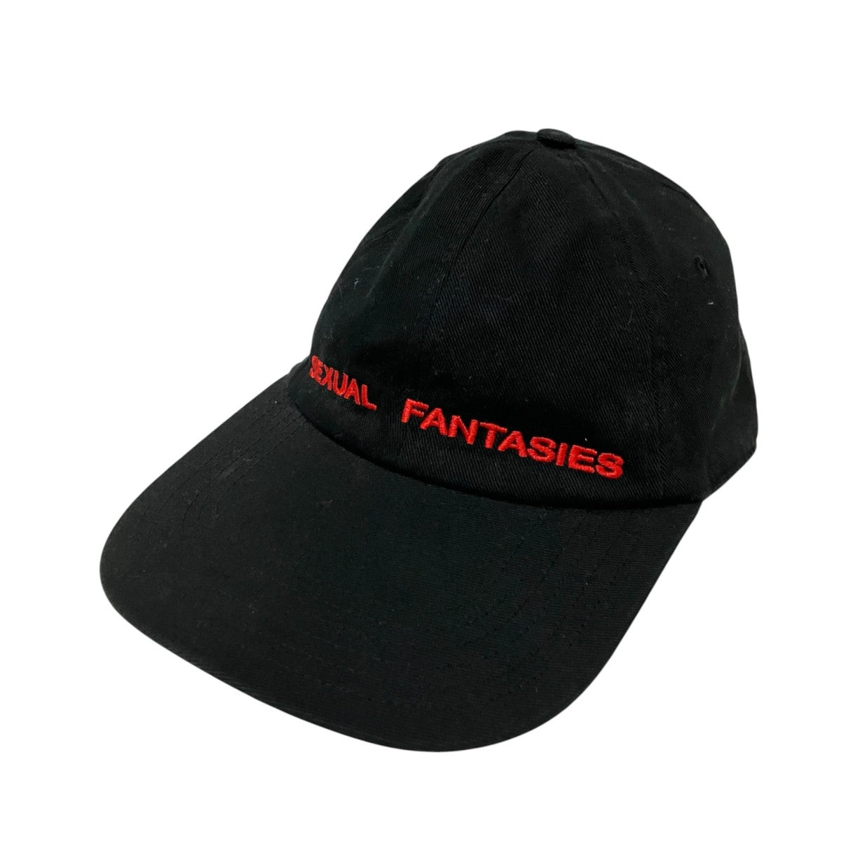 VETEMENTS SEXUAL FANTASIESロゴキャップWF17AC2 古着・中古-1枚目のアイテム画像