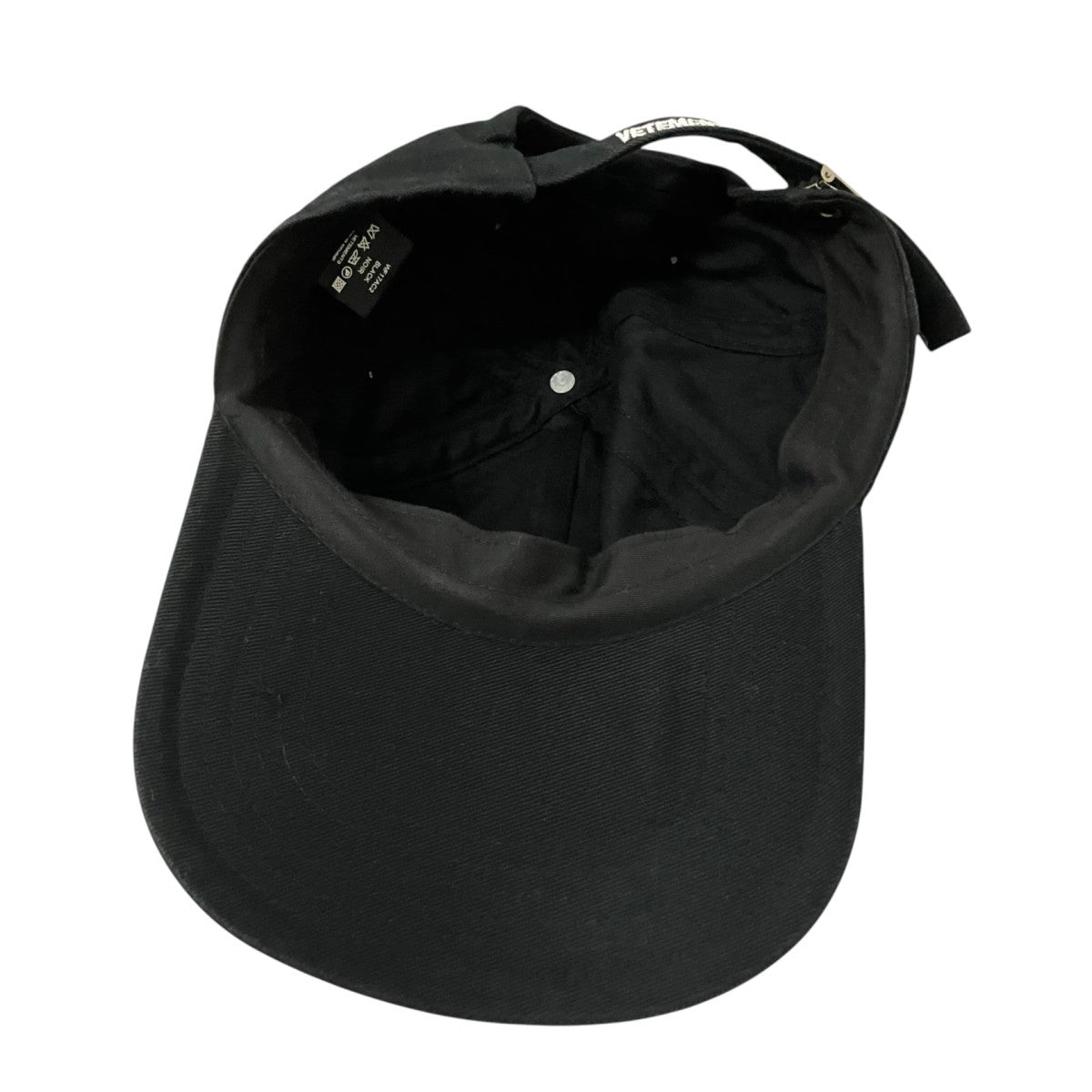 VETEMENTS SEXUAL FANTASIESロゴキャップWF17AC2 古着・中古-8枚目のアイテム画像