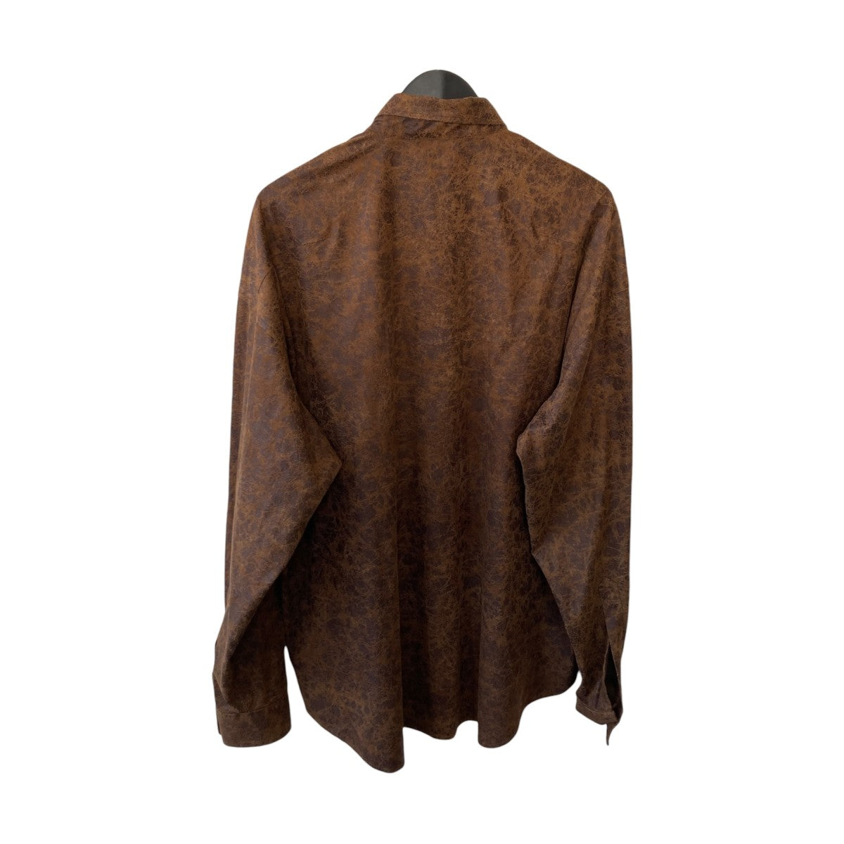 CRACKED COATING OVERSIZED SHIRT長袖シャツ3A008-0220-04