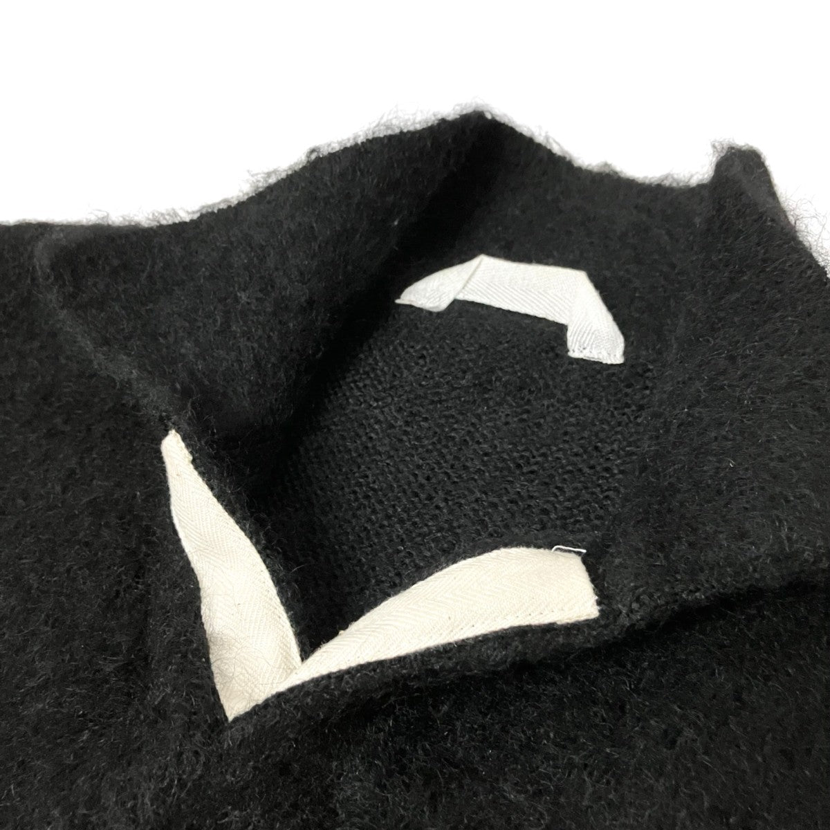 Name． MOHAIR SKIPPER PULL OVERカシミヤ・モヘヤ混ニットNMKN 002 古着・中古-3枚目のアイテム画像