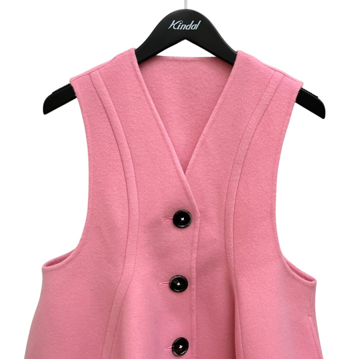 ENFOLD SOLID VEST 300HA230-1280 古着・中古-3枚目のアイテム画像