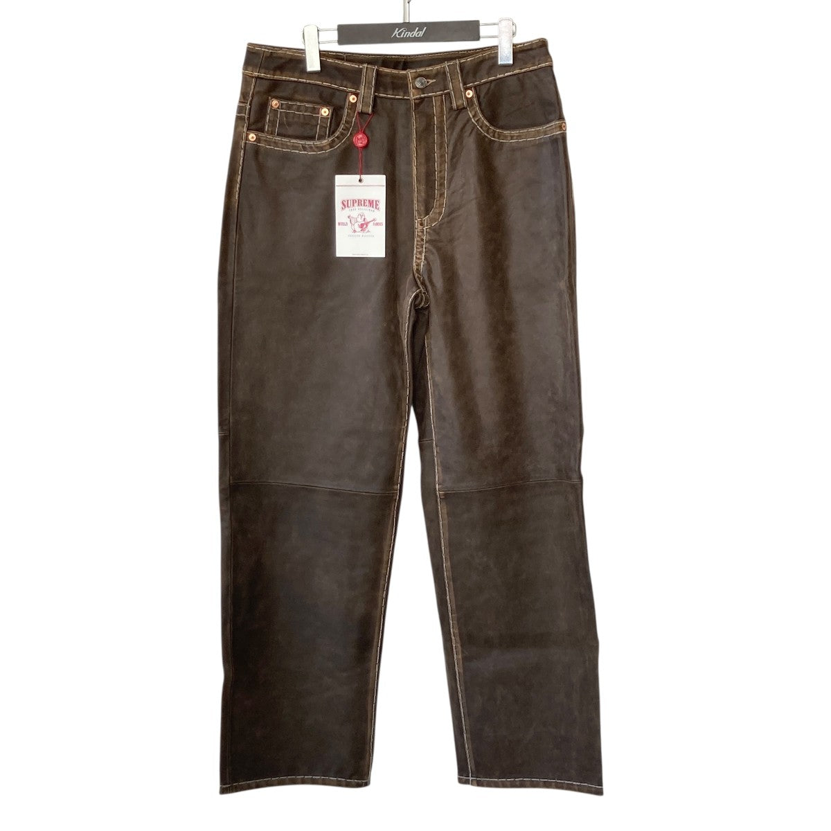 FW25Loose Fit Leather PantレザーパンツFW25P11