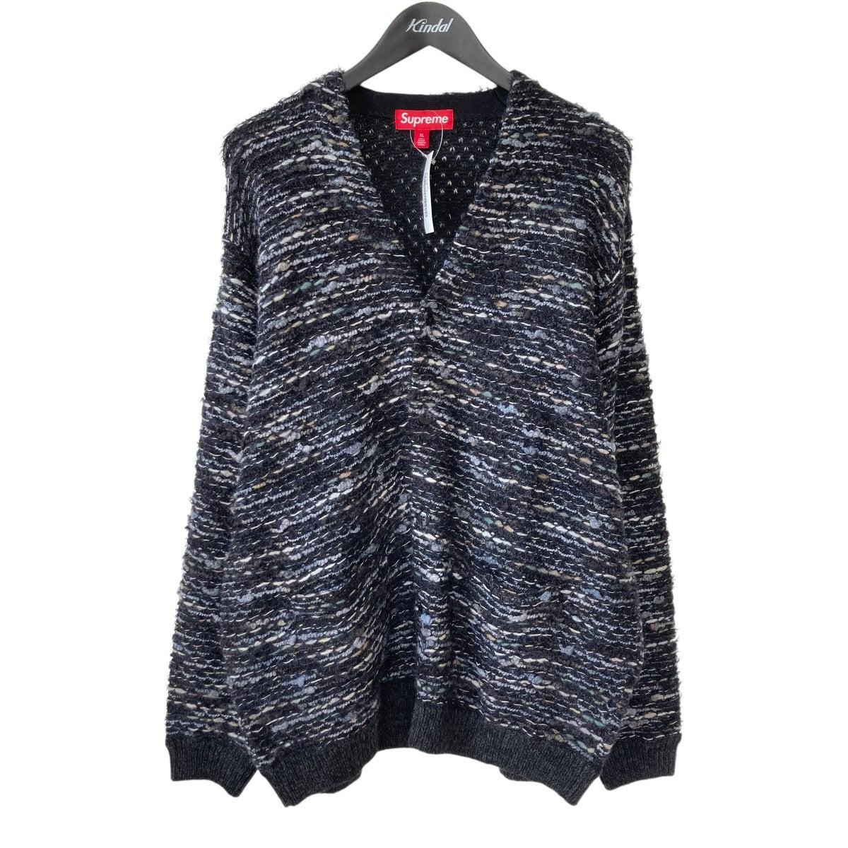 Supreme FW25 Textured CardiganカーディガンFW25SK18 古着・中古-1枚目のアイテム画像