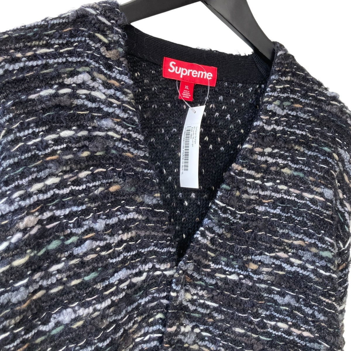 Supreme FW25 Textured CardiganカーディガンFW25SK18 古着・中古-3枚目のアイテム画像