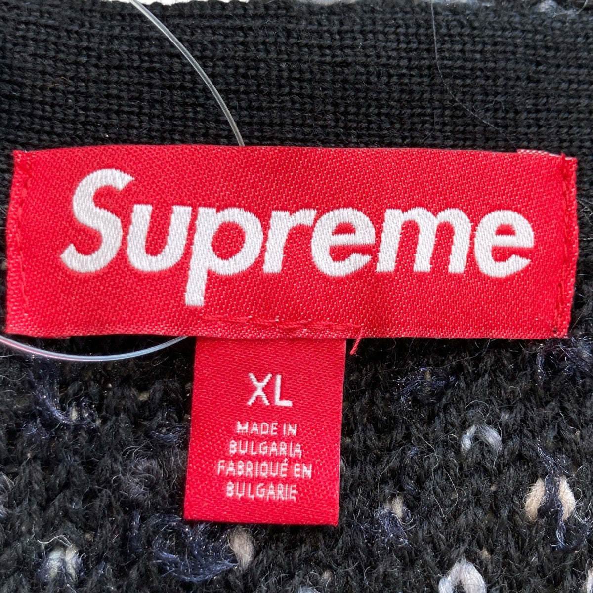 Supreme FW25 Textured CardiganカーディガンFW25SK18 古着・中古-4枚目のアイテム画像