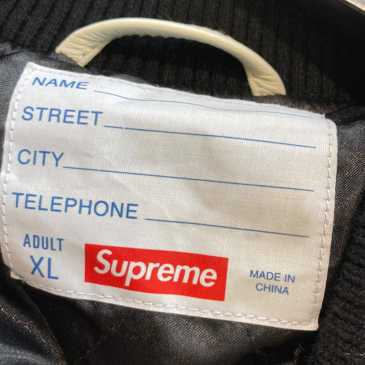 Supreme FW25Drill Team Varsity Jacketスタジャン 古着・中古-4枚目のアイテム画像