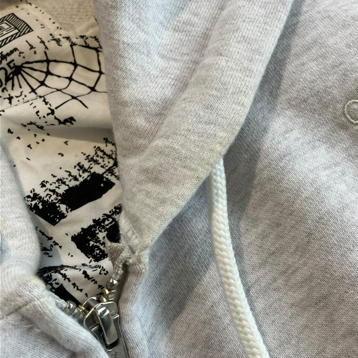 C．E Solid Loose Zip HoodyジップパーカーCES28CS07 古着・中古-6枚目のアイテム画像