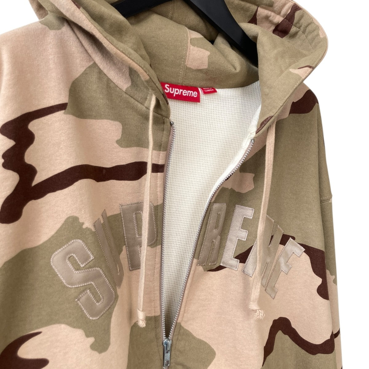 Supreme Arc Thermal Zip Up Hooded Sweatshirtカモフラジップパーカー 古着・中古-3枚目のアイテム画像