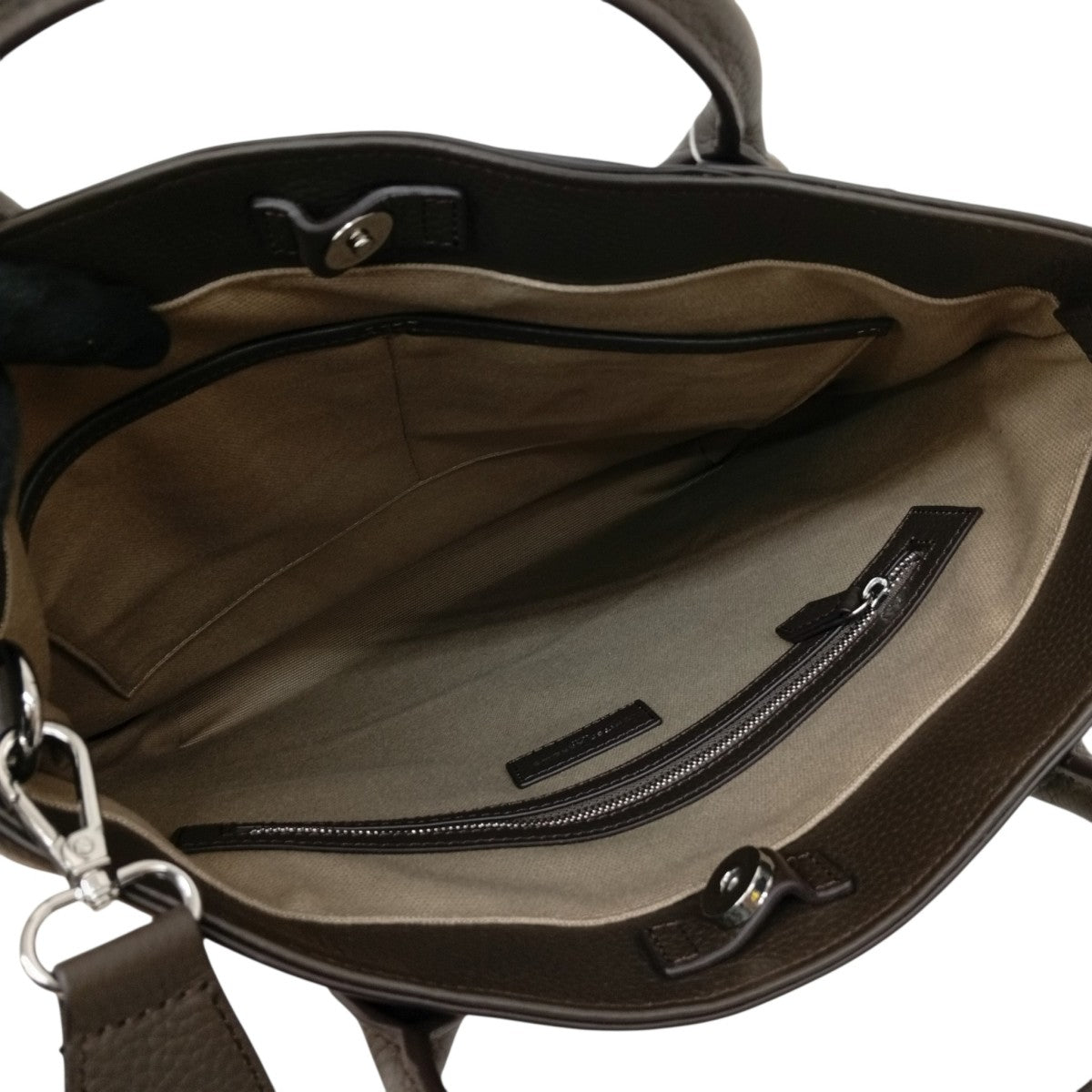 UNITED ARROWS レザー ショルダートートバッグ1332-6-000002 古着・中古-4枚目のアイテム画像