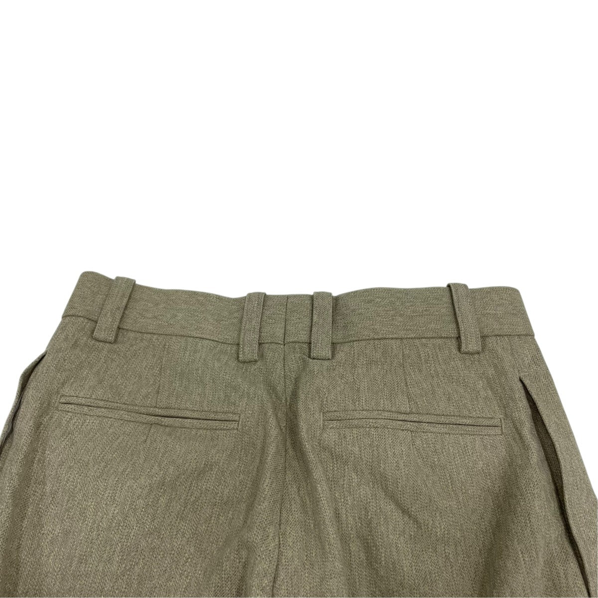 コットンメランジターンアップヘムパンツ7914-299-0355