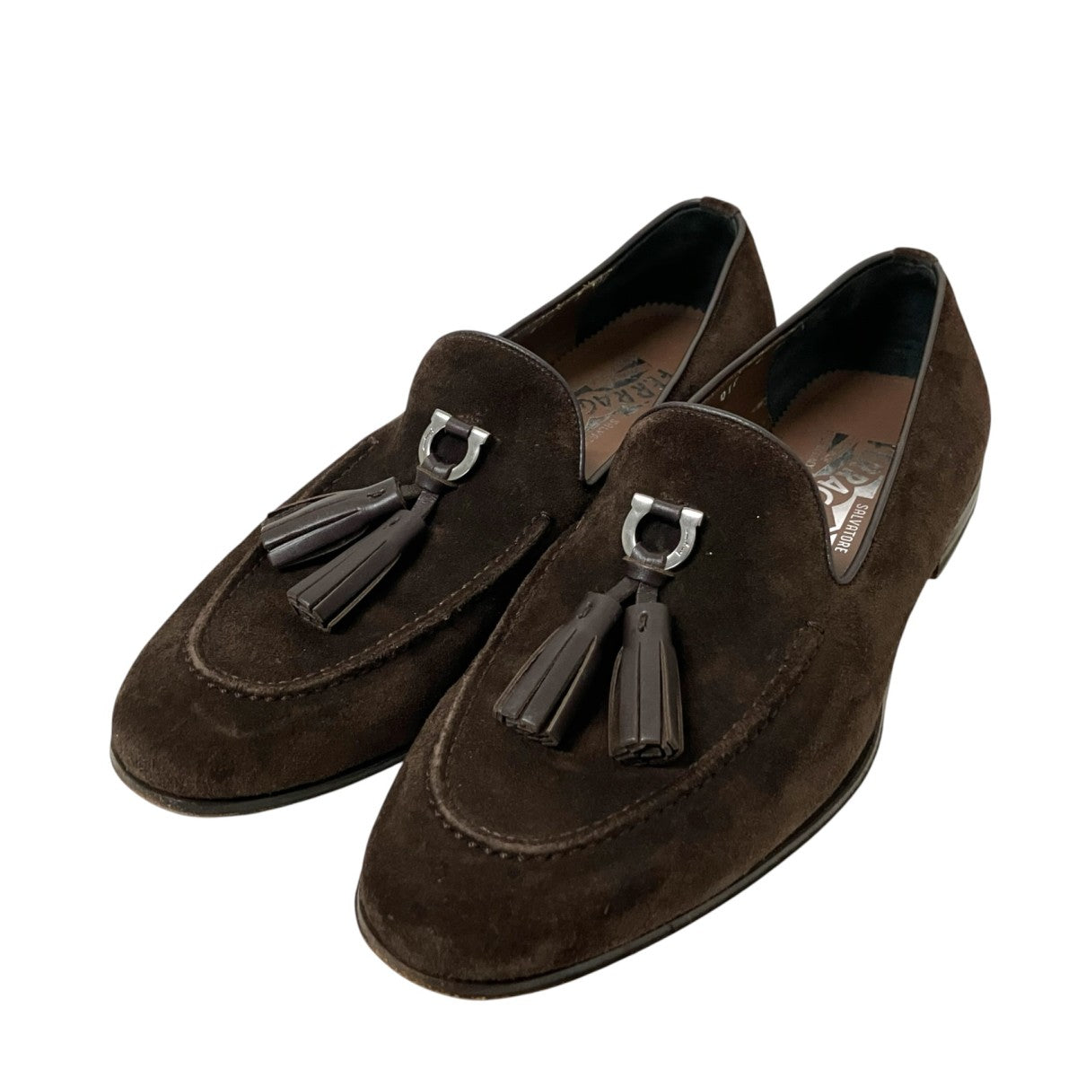 Salvatore Ferragamo タッセルローファーUG91884 古着・中古-1枚目のアイテム画像