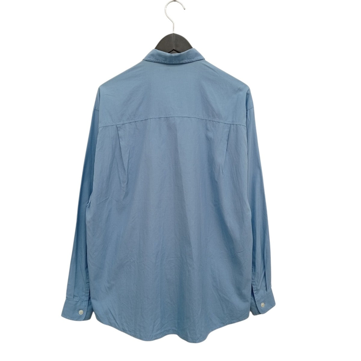 AURALEE WASHED FINX TWILL BIG SHIRT長袖シャツA23AS02TN 古着・中古-2枚目のアイテム画像