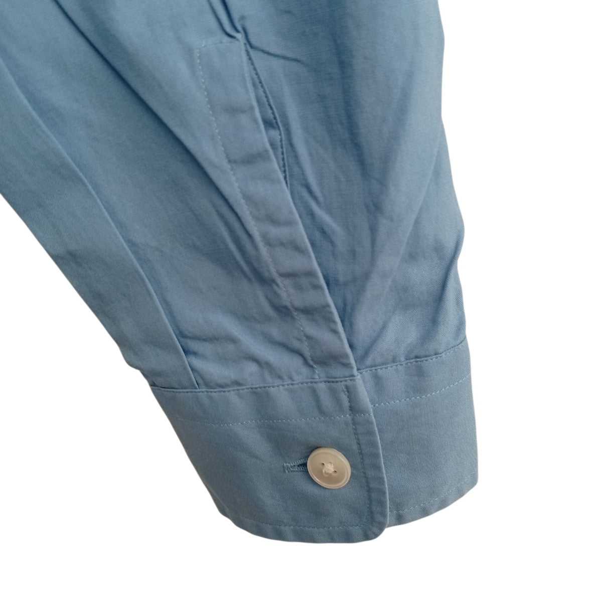 AURALEE WASHED FINX TWILL BIG SHIRT長袖シャツA23AS02TN 古着・中古-6枚目のアイテム画像