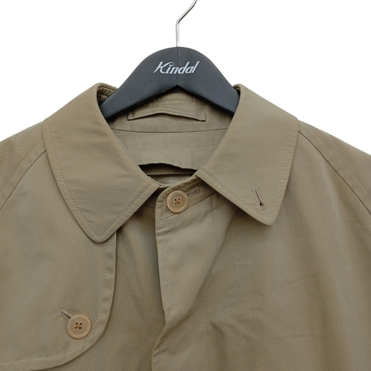 MMMMM BLACK LABEL ステンカラーコート 古着・中古-3枚目のアイテム画像
