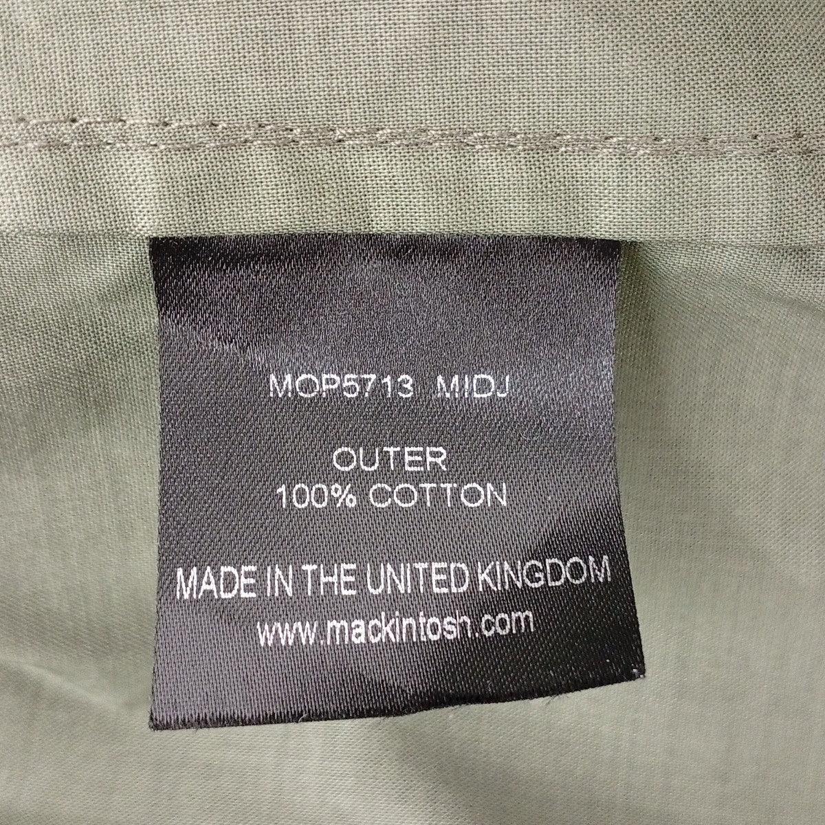 MACKINTOSH CHRYSTON SHORTコートMOP5713 古着・中古-4枚目のアイテム画像