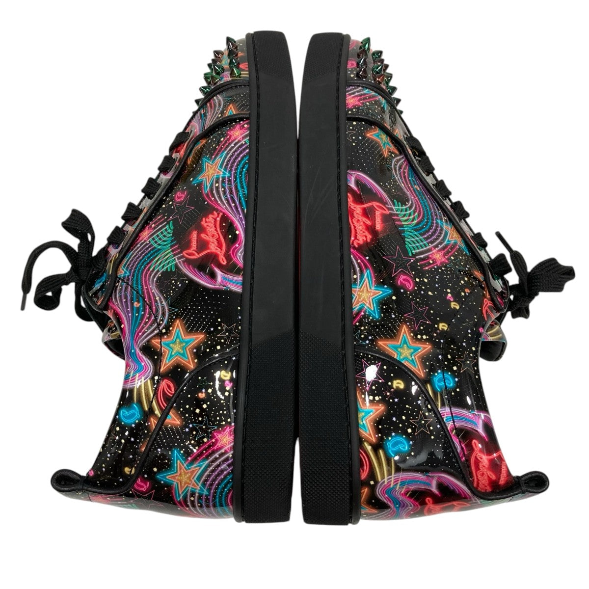 Christian Louboutin Christian Louboutin Lou Spikes Orlato Starlightスタッズスニーカー 古着・中古-6枚目のアイテム画像