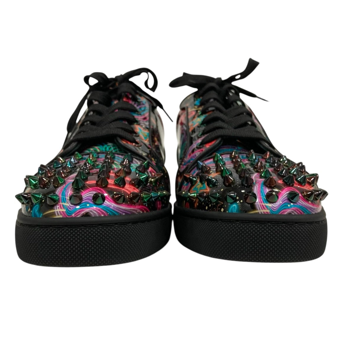 Christian Louboutin Christian Louboutin Lou Spikes Orlato Starlightスタッズスニーカー 古着・中古-7枚目のアイテム画像