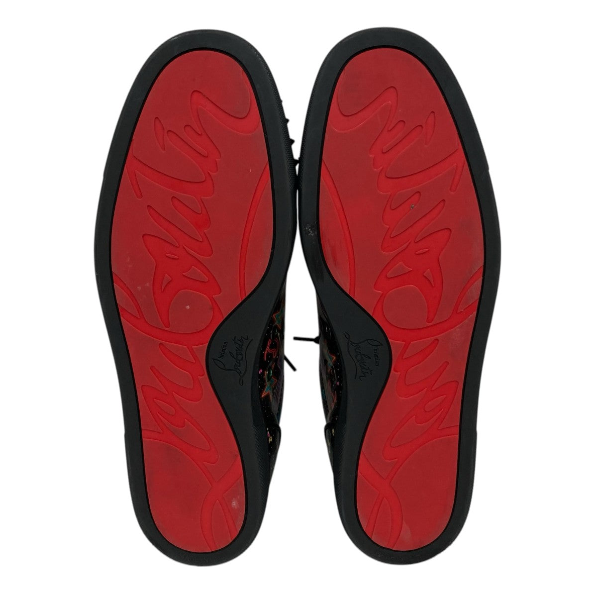 Christian Louboutin Christian Louboutin Lou Spikes Orlato Starlightスタッズスニーカー 古着・中古-8枚目のアイテム画像