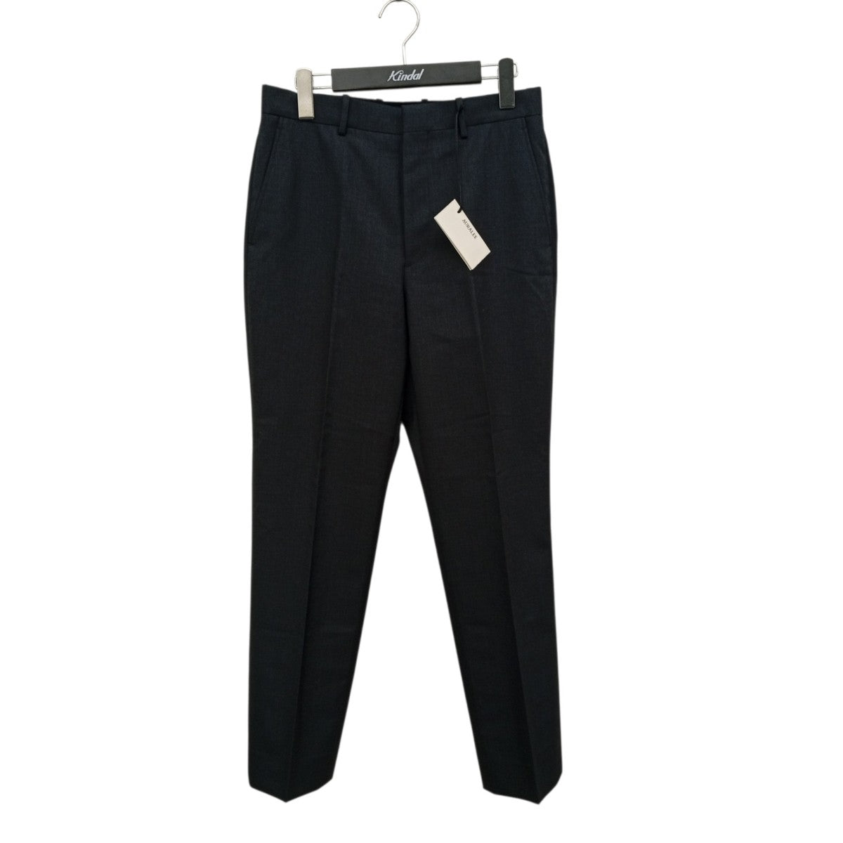 AURALEE BLUEFACED WOOL NARROW SLACKSパンツA21AP03BH 古着・中古-1枚目のアイテム画像