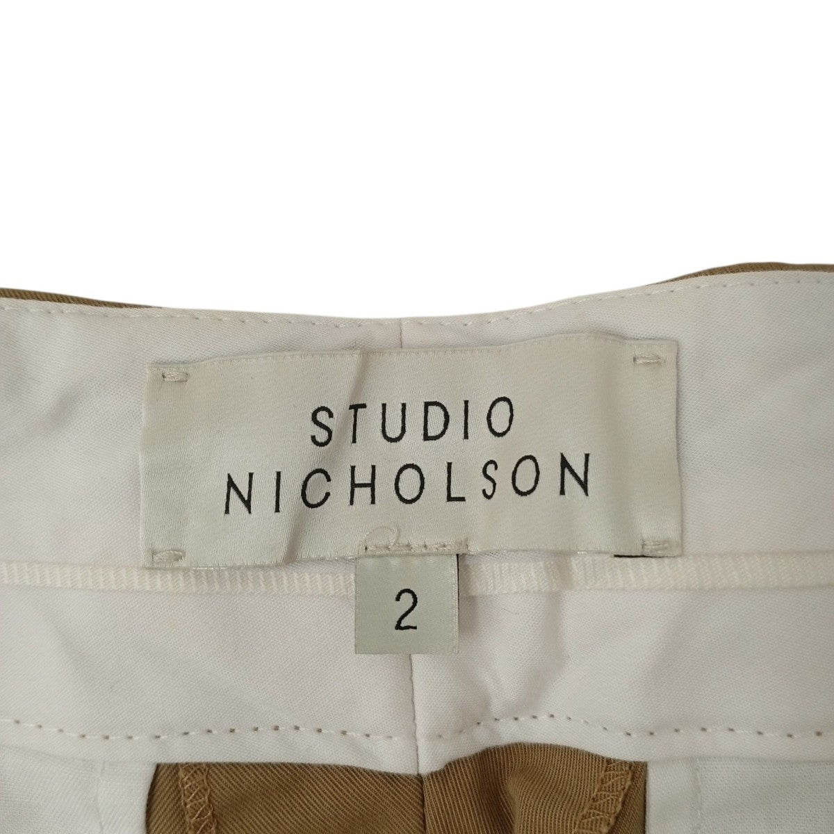 STUDIO NICHOLSON DORDONIパンツSNW-145 古着・中古-4枚目のアイテム画像
