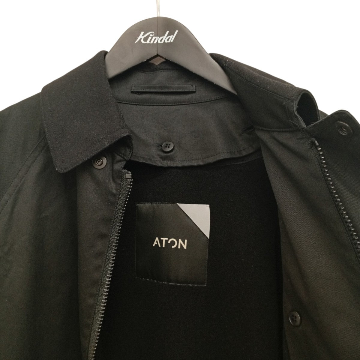 ATON NIDOM COTTON FIELD COATジャケット6922331 古着・中古-7枚目のアイテム画像