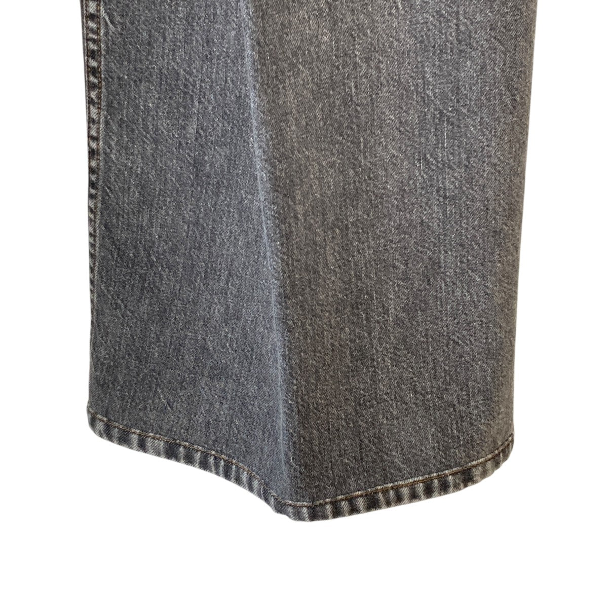 JOHN LAWRENCE SULLIVAN WASHED DENIM WIDE PANTSワイドデニムパンツJLS-02-22 古着・中古-4枚目のアイテム画像