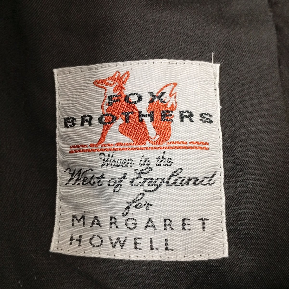 MARGARET HOWELL ×FOX BROTHERSパンツ579-024607 古着・中古-4枚目のアイテム画像