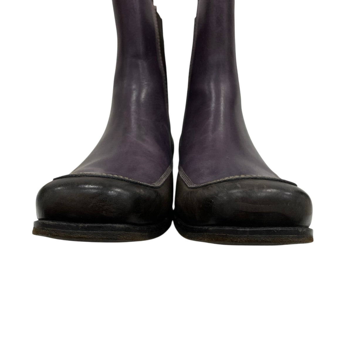 BOTTEGA VENETA(ボッテガヴェネタ) サイドゴアブーツ パープル サイズ