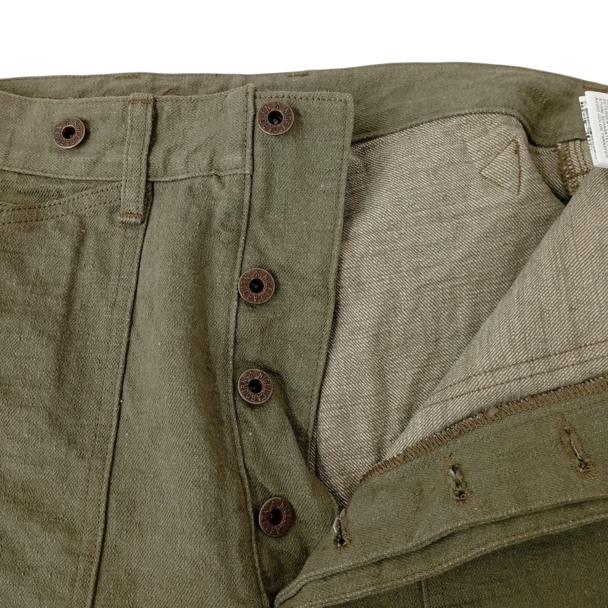 NIGEL CABOURN 30s US ARMY DENIMデニムパンツ8049-00-50003 古着・中古-3枚目のアイテム画像