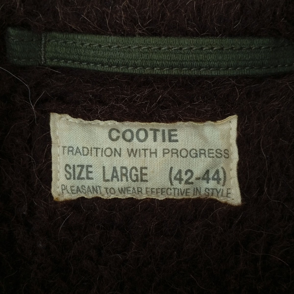 COOTIE PRODUCTIONS N-1 アルパカライナーデッキジャケット 古着・中古-3枚目のアイテム画像