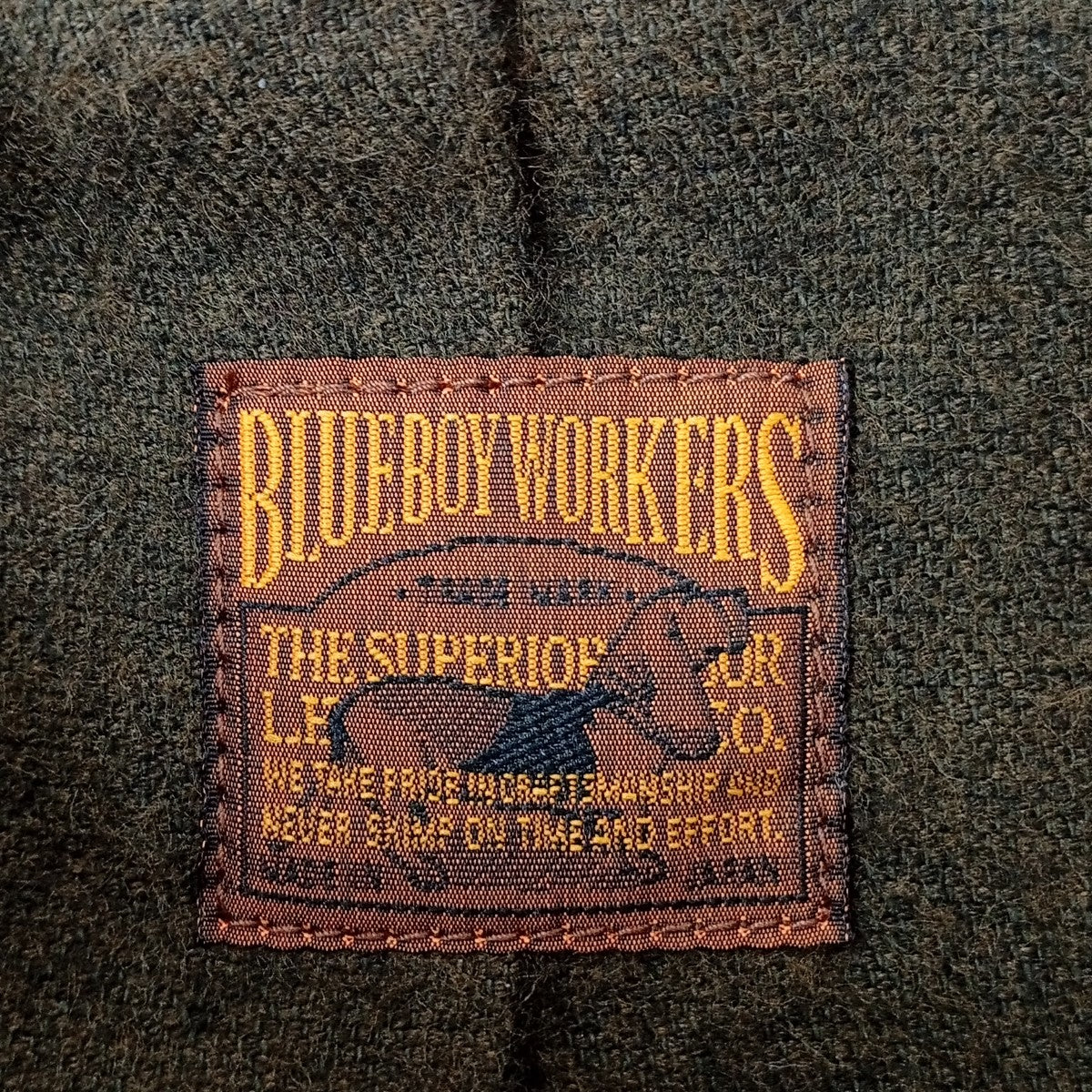 THE SUPERIOR LABOR BLUEBOY WORKERS Tiger jacketジャケットBL002 古着・中古-3枚目のアイテム画像