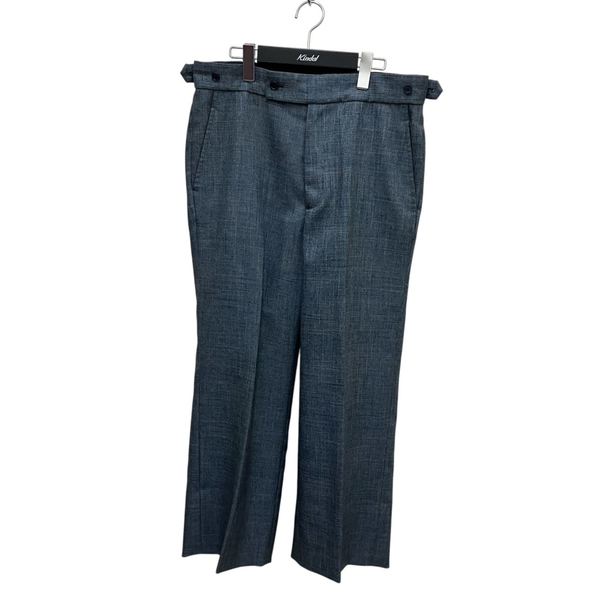 Needles Side Tab Trouser-Poly ChambrayパンツIN045 古着・中古-1枚目のアイテム画像