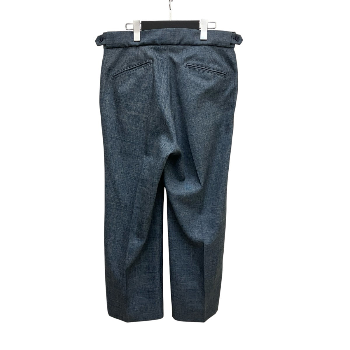 Needles Side Tab Trouser-Poly ChambrayパンツIN045 古着・中古-2枚目のアイテム画像