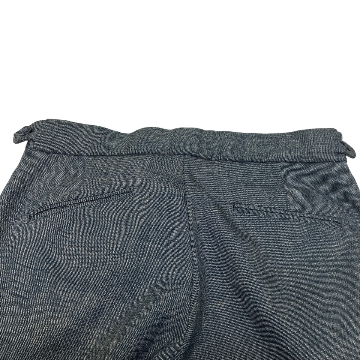 Needles Side Tab Trouser-Poly ChambrayパンツIN045 古着・中古-3枚目のアイテム画像